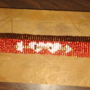 Handmade beaded bracelet
